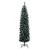 Kunstkerstboom smal met 300 LED&#039;s 240 cm