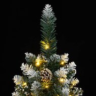 Kunstkerstboom smal met 300 LED&#039;s 240 cm