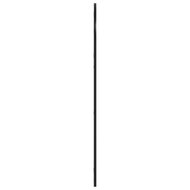 Wandspiegel boog 60x110 cm ijzer zwart
